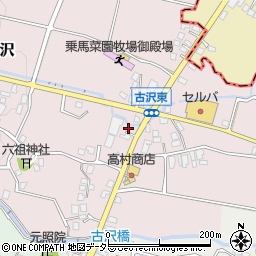静岡県御殿場市古沢194周辺の地図