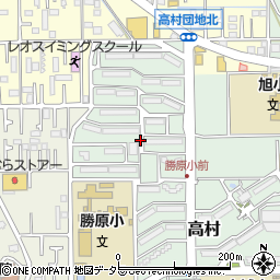 神奈川県平塚市高村周辺の地図