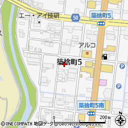 松井工業株式会社周辺の地図