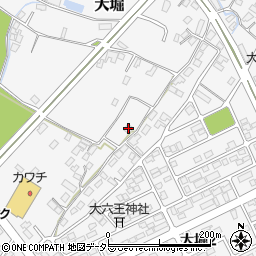千葉県富津市大堀919周辺の地図