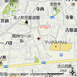 愛知県一宮市木曽川町玉ノ井稲荷浦97周辺の地図