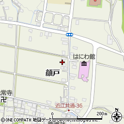 滋賀県米原市顔戸316周辺の地図
