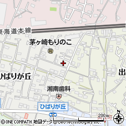 神奈川県茅ヶ崎市ひばりが丘4-24周辺の地図