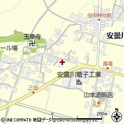 滋賀県高島市安曇川町田中3092周辺の地図