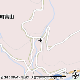 鳥取県鳥取市佐治町高山49周辺の地図