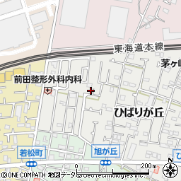 神奈川県茅ヶ崎市ひばりが丘1-60-28周辺の地図