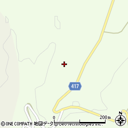 岐阜県恵那市山岡町田沢2506周辺の地図