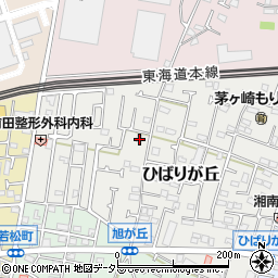 神奈川県茅ヶ崎市ひばりが丘1-60-4周辺の地図