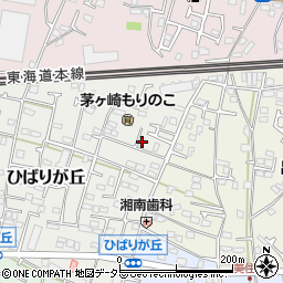 神奈川県茅ヶ崎市ひばりが丘4-26周辺の地図