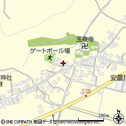 滋賀県高島市安曇川町田中3442周辺の地図