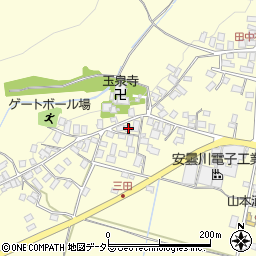 滋賀県高島市安曇川町田中3122周辺の地図