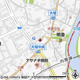 ファミリーマート富津大堀中央店周辺の地図