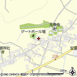 滋賀県高島市安曇川町田中3438周辺の地図