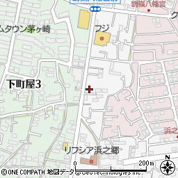 神奈川県茅ヶ崎市浜之郷721周辺の地図
