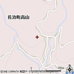 鳥取県鳥取市佐治町高山62周辺の地図