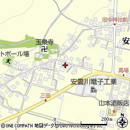 滋賀県高島市安曇川町田中3103周辺の地図