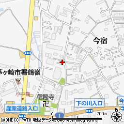神奈川県茅ヶ崎市今宿822-7周辺の地図