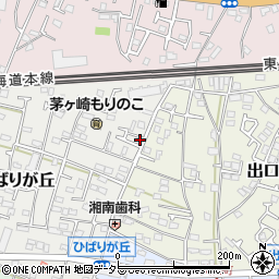 神奈川県茅ヶ崎市ひばりが丘4-18周辺の地図