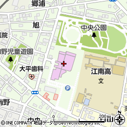 江南市歴史民俗資料館周辺の地図