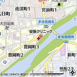 岐阜県多治見市豊岡町3丁目65周辺の地図