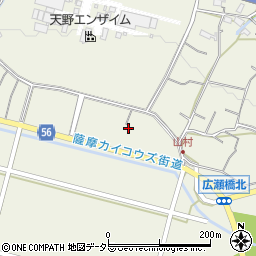 岐阜県大垣市上石津町牧田3559周辺の地図