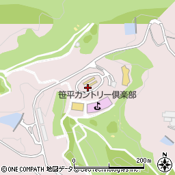 笹平カントリー倶楽部周辺の地図