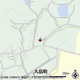 京都府綾部市大畠町寺尾周辺の地図