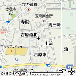 愛知県一宮市木曽川町玉ノ井吉原道北46周辺の地図