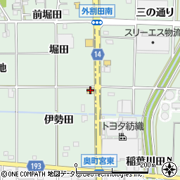 大戸屋一宮木曽川店周辺の地図