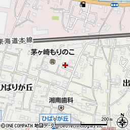 神奈川県茅ヶ崎市ひばりが丘4-18-12周辺の地図