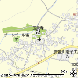 滋賀県高島市安曇川町田中3456周辺の地図