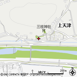 京都府福知山市上天津731周辺の地図
