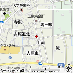 愛知県一宮市木曽川町玉ノ井吉原道北16周辺の地図