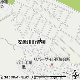 滋賀県高島市安曇川町青柳2032-180周辺の地図