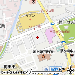 茅ヶ崎市総合体育館周辺の地図