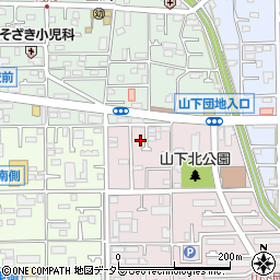 三橋ハイツＥ棟周辺の地図