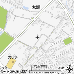 千葉県富津市大堀1001周辺の地図
