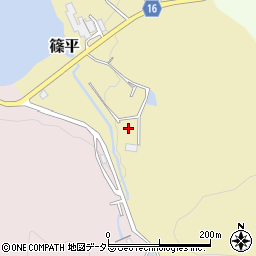 愛知県犬山市篠平周辺の地図