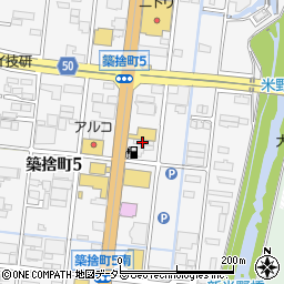 有限会社クロスタニン　中京本部・総健周辺の地図