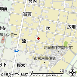 愛知県一宮市浅井町河端流49-4周辺の地図