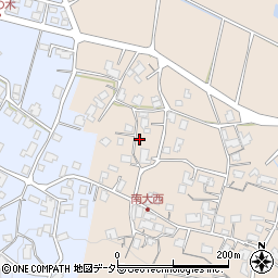 島根県雲南市加茂町大西277周辺の地図