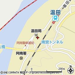 長野県下伊那郡泰阜村8351周辺の地図