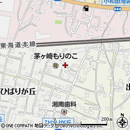 神奈川県茅ヶ崎市ひばりが丘4-18-21周辺の地図