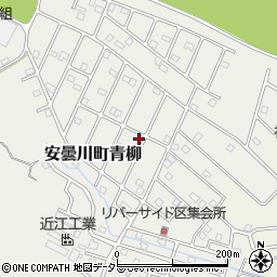 滋賀県高島市安曇川町青柳2032-27周辺の地図