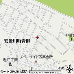 滋賀県高島市安曇川町青柳2032-142周辺の地図