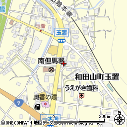 株式会社写真のミツタ　和田山店周辺の地図