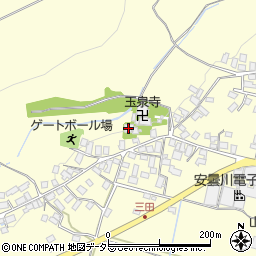 滋賀県高島市安曇川町田中3453周辺の地図