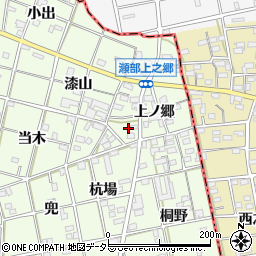 愛知県一宮市瀬部上ノ郷54周辺の地図