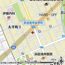 新中華料理 天福周辺の地図