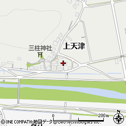 京都府福知山市上天津766周辺の地図